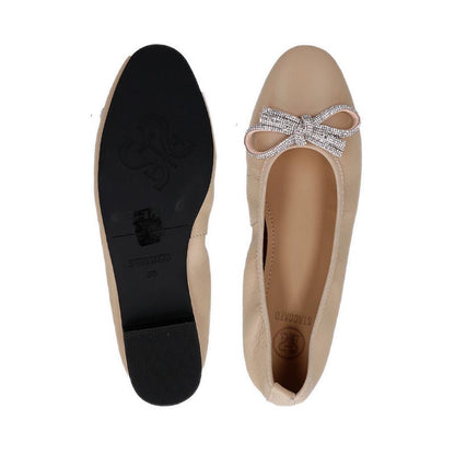 18362Aap1 Women'S Ballerina Flats - Apricot