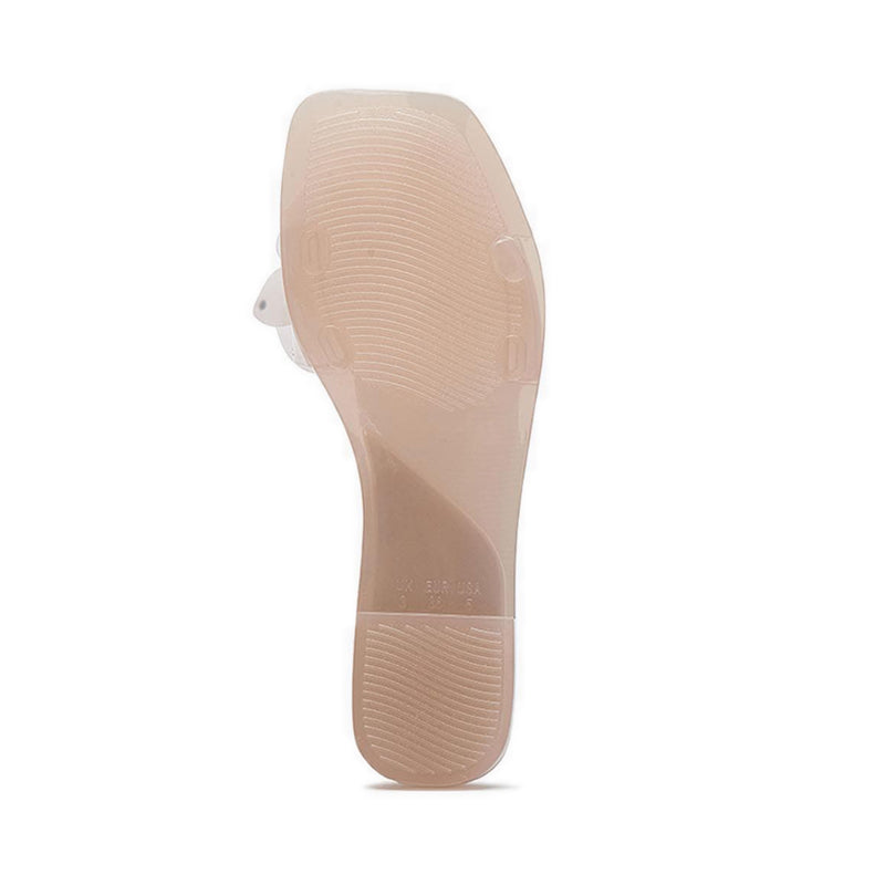 2401D-Pnk Jelly Sandals - Pink