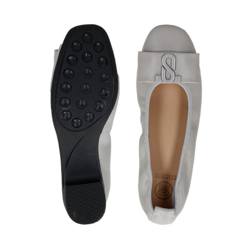 311368Gre Women'S Ballerina Flats - Gray