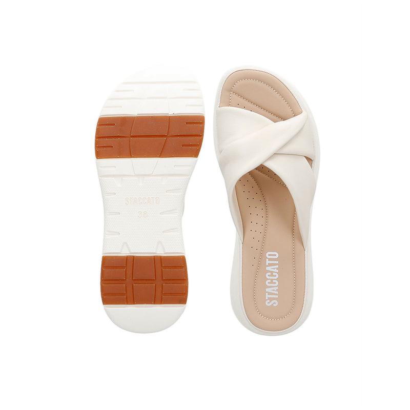 6092-3 Women'S Flats- Beige