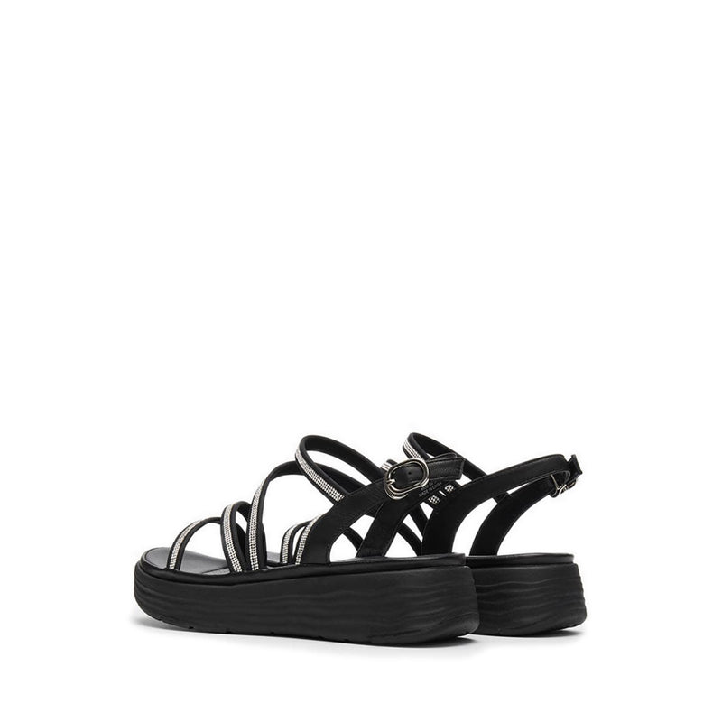 65220-005 Wedges Sandal - Black