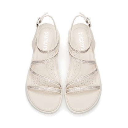 65220-018 Wedges Sandal - Beige