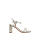 9Ad01-Gld Sandal Heels - Gold