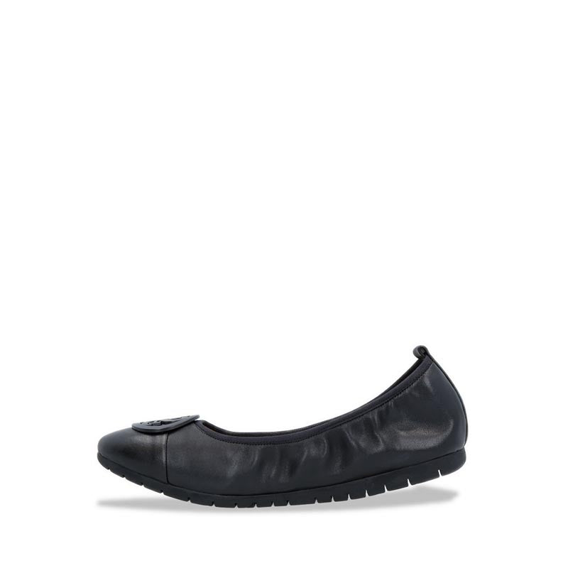 9Cp47005 Women'S  Flats - Black