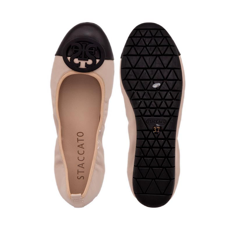 9Cp47Z80 Women'S  Flats - Apricot Mix