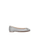 9Ur58-Gre Ballerina Flats - Gray