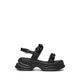 A4782-005 Wedges Sandal - Black