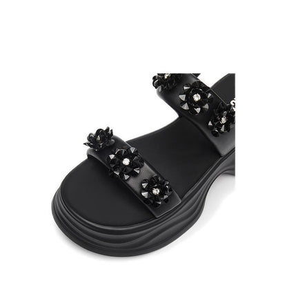 A4782-005 Wedges Sandal - Black