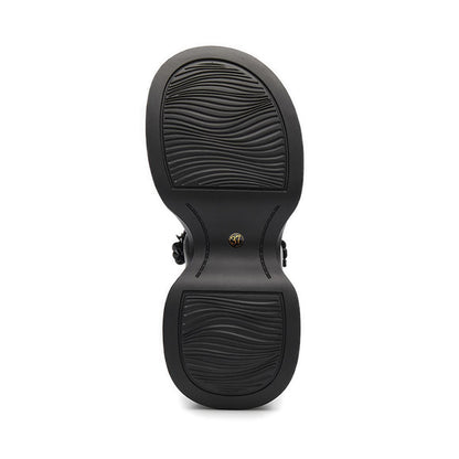 A4782-005 Wedges Sandal - Black