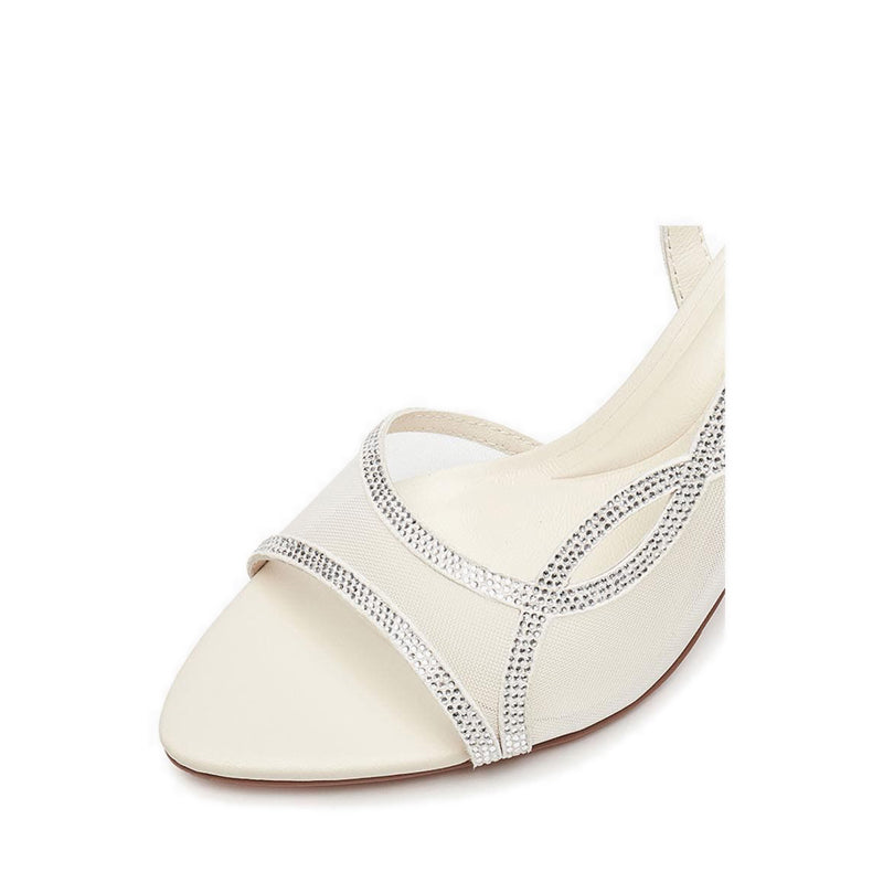 A87-5-018 Sandal Heels - Beige