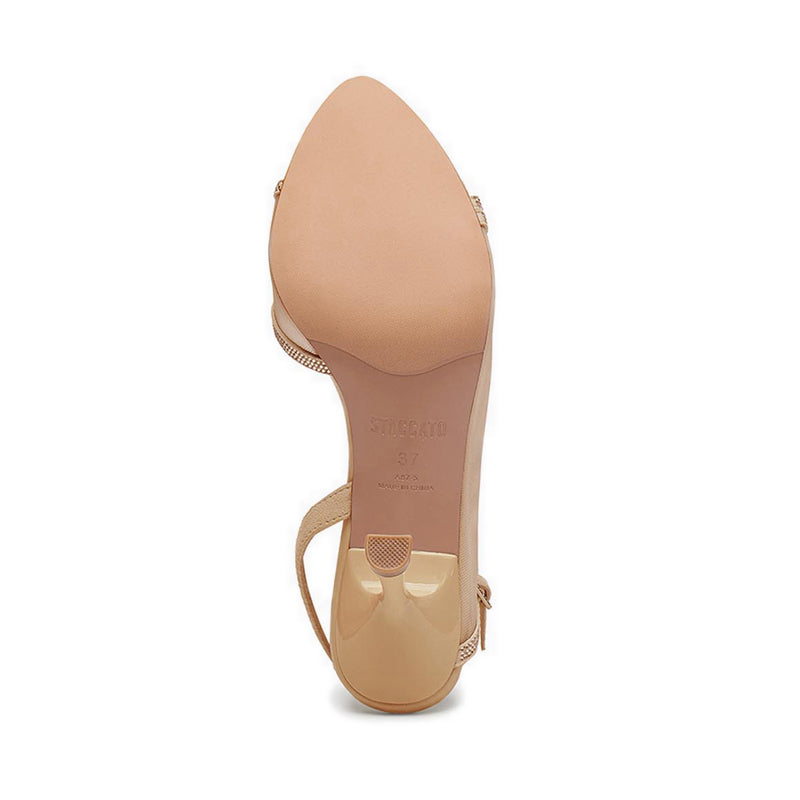 A87-5-Ap1 Sandal Heels - Apricot