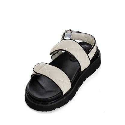 Bx109-Wht Sandals - White