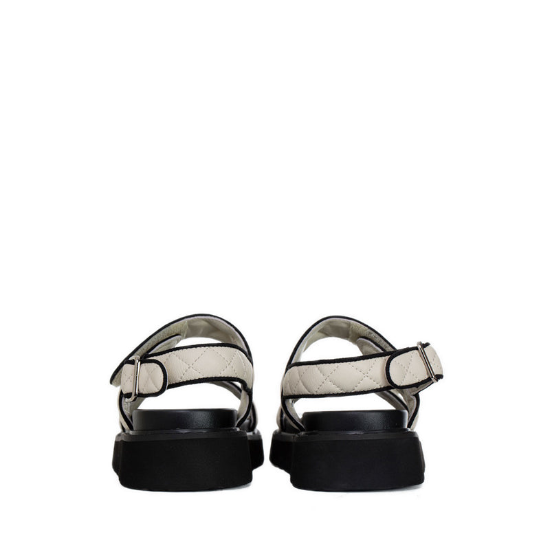 Bx109-Wht Sandals - White