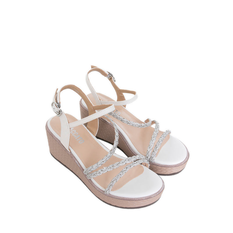Cvk12-Wht Wedges - White