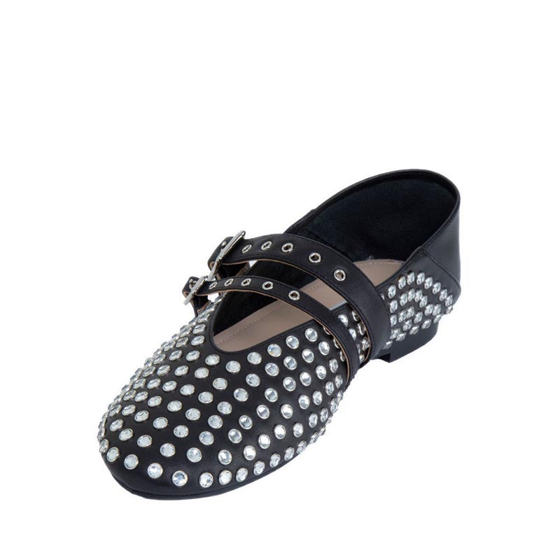 EA907-005 Flats - Black