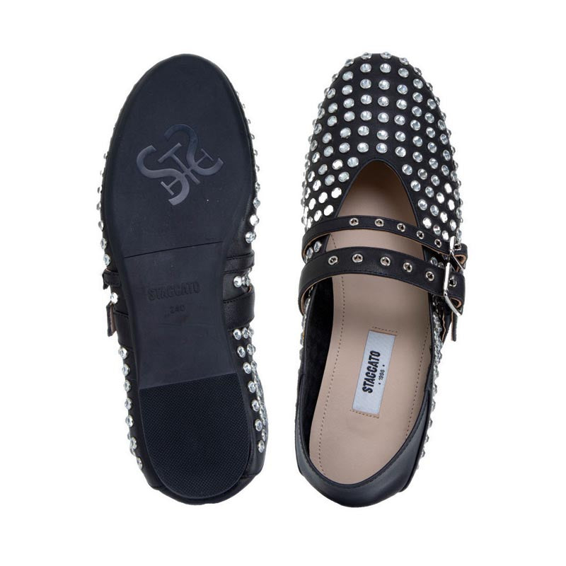 EA907-005 Flats - Black