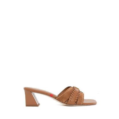 Ebi39-Cef Sandal Heels - Coffee