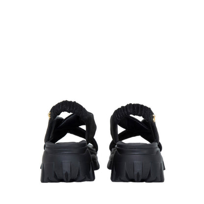 EBK65-005 Sandal Wedges - Black
