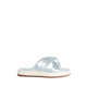 Ef004-Slr Espadrilles Sandals - Silver