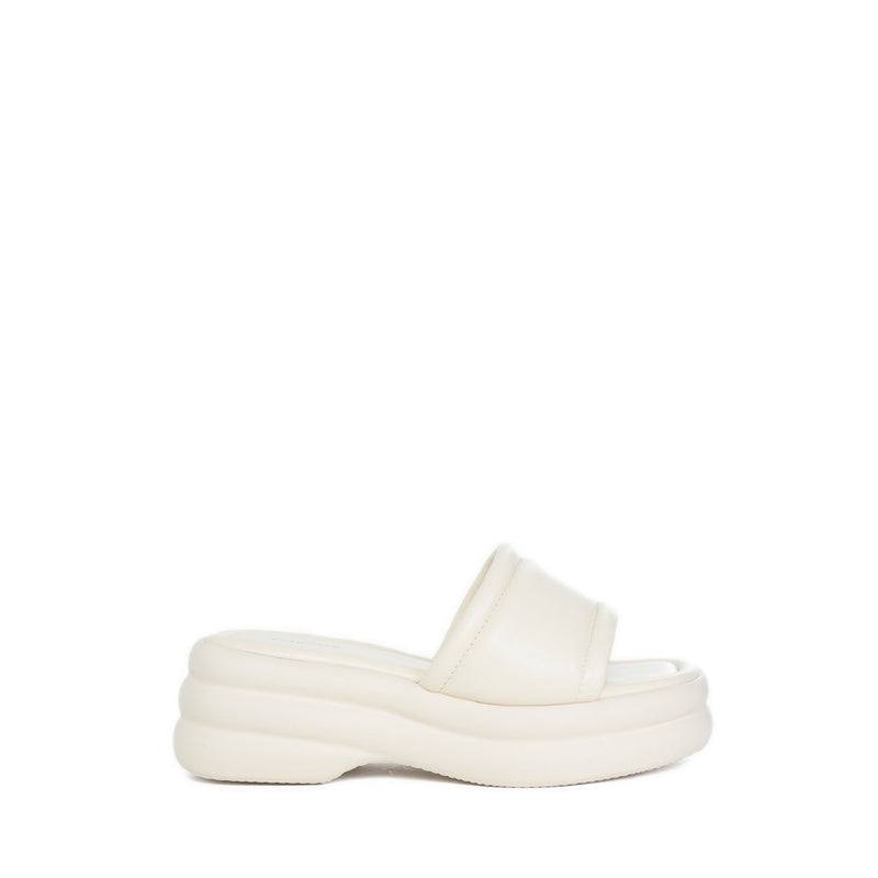 Ei806-Ap1 Platform Sandals - Apricot