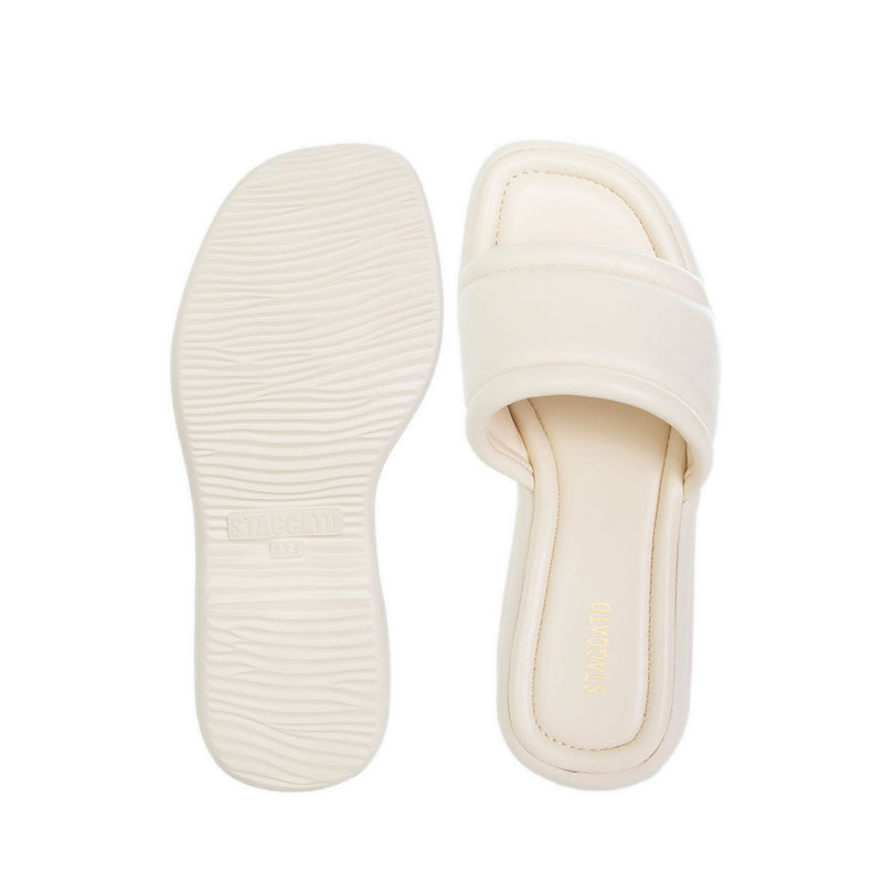 Ei806-Ap1 Platform Sandals - Apricot