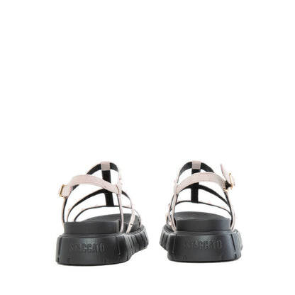 Ejo22-Pnk Platform Sandals - Pink