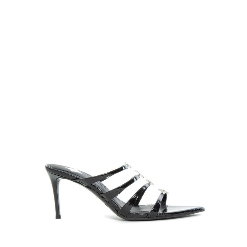Ek001-005 Sandal Heels - Black