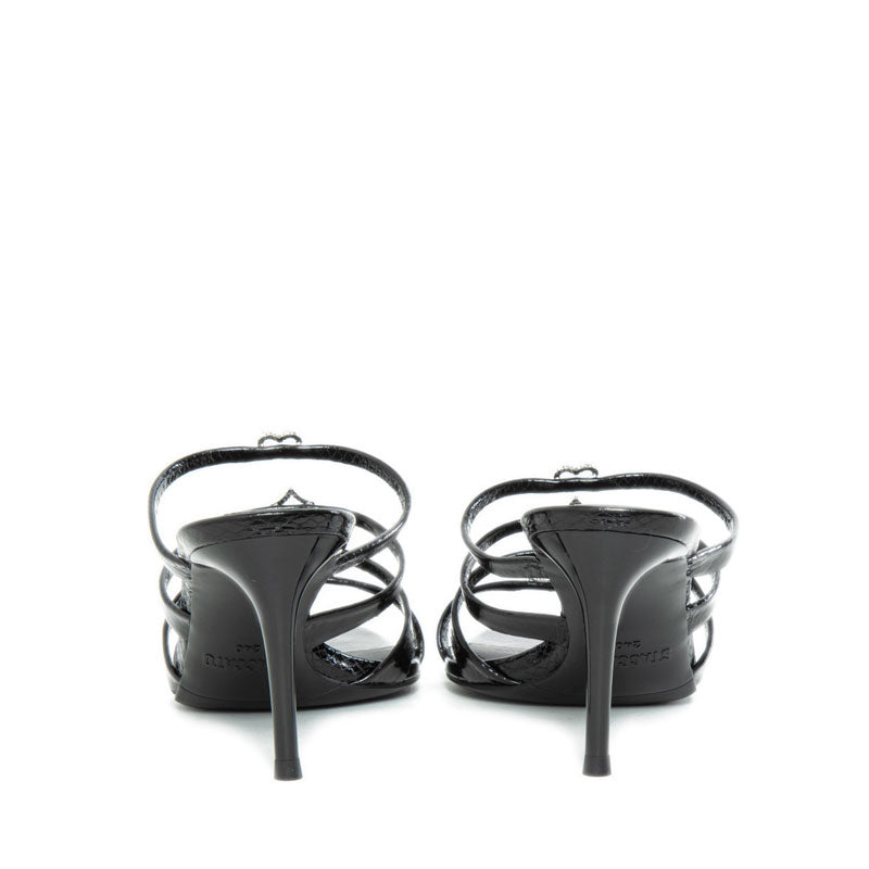 Ek001-005 Sandal Heels - Black