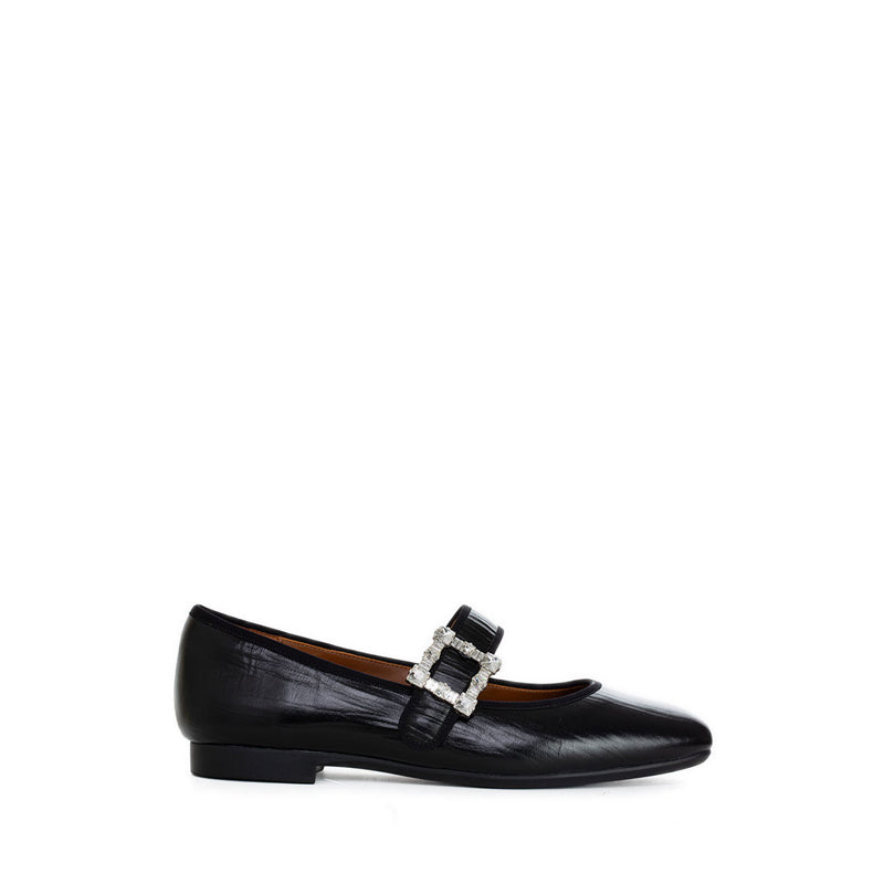 Epq10-005 Ballerina Flats - Black