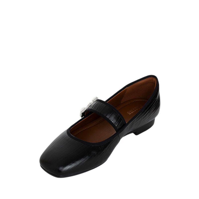 Epq10-005 Ballerina Flats - Black