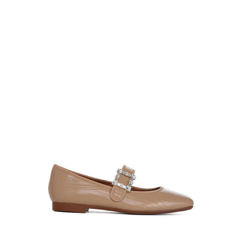 Epq10-Ap1 Ballerina Flats - Apricot