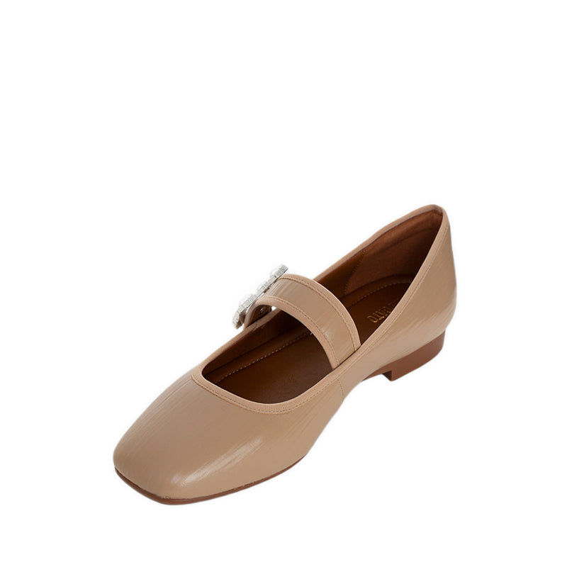 Epq10-Ap1 Ballerina Flats - Apricot