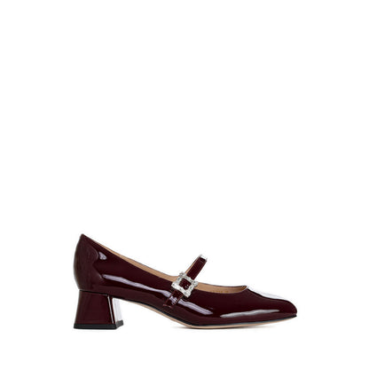 Evt04-Xm0 Heels - Burgundy