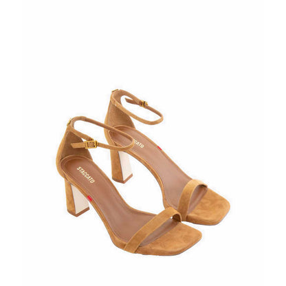 Ewa01-700 Sandal Heels - Brown