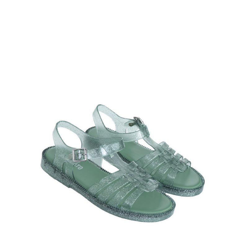 GL0820GEN Jelly Sandals - Green
