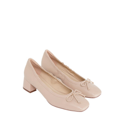 S687P-AP1 Heels - Apricot