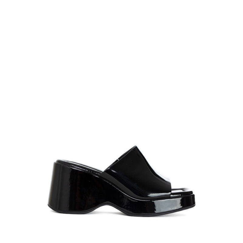 Zh511-005 Sandal Wedges - Black