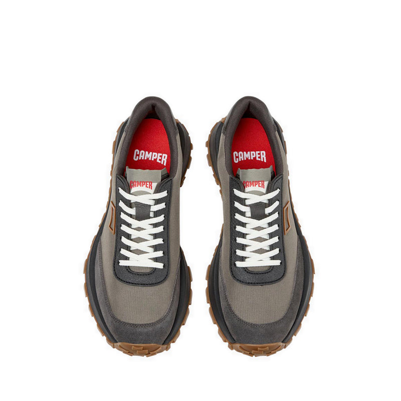 Drift Trail Men's Lace-Up Sneakers - Grey