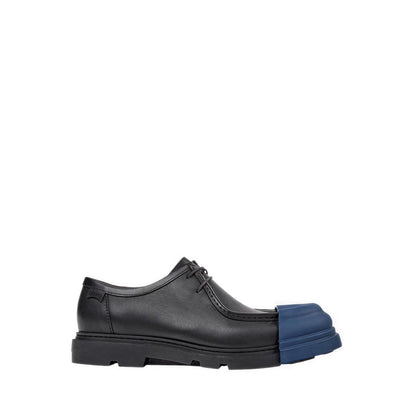 Junction Men's Flat Lace-Up Shoes - Black
