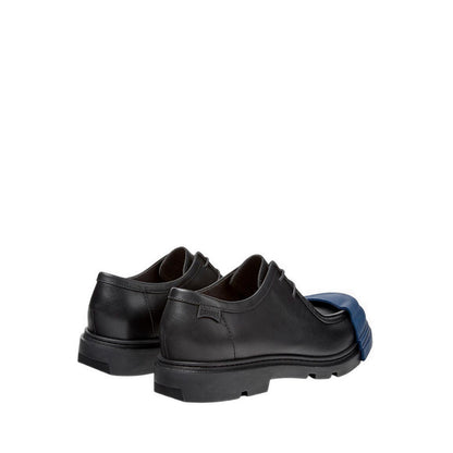 Junction Men's Flat Lace-Up Shoes - Black