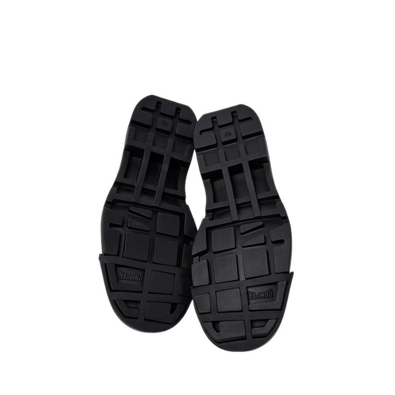 Junction Men's Flat Lace-Up Sneakers - Black