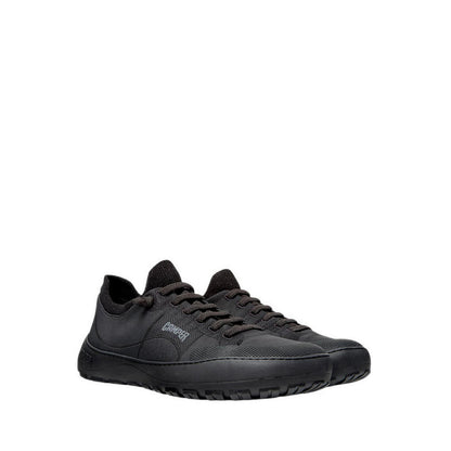 Peu Serra Men's Lace-Up Sneakers - Black