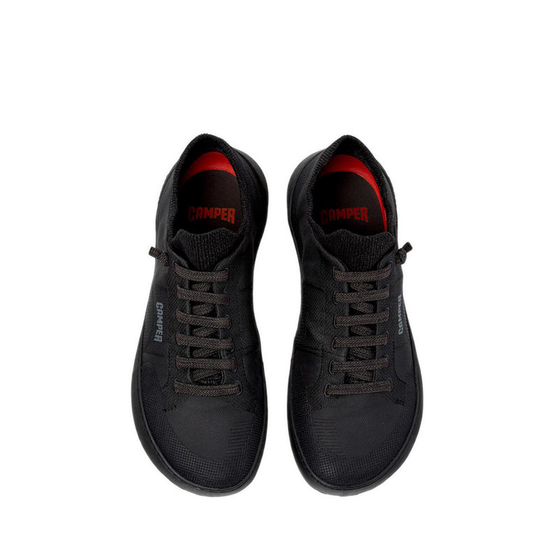 Peu Serra Men's Lace-Up Sneakers - Black
