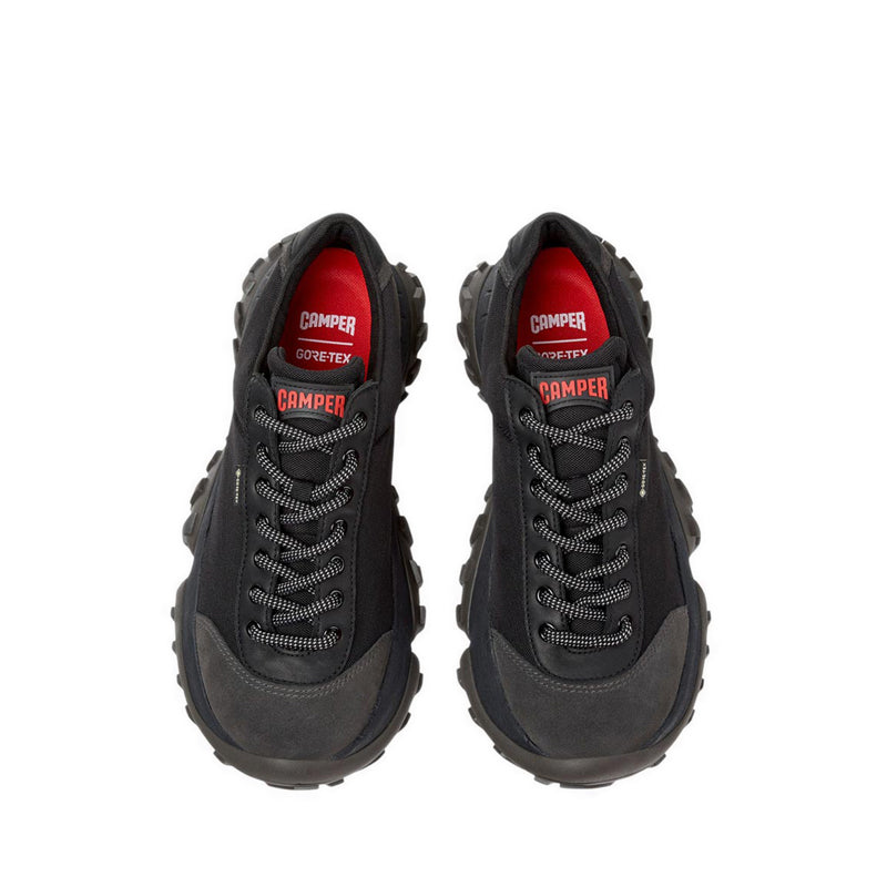 Karst Trek Men's Lace-Up Sneakers - Black