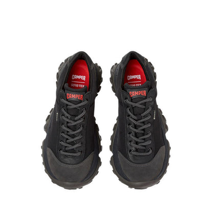 Karst Trek Men's Lace-Up Sneakers - Black
