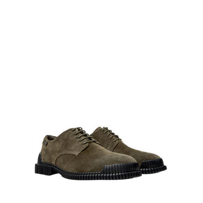 Pix Men's Flat Lace-Up Shoes - Green