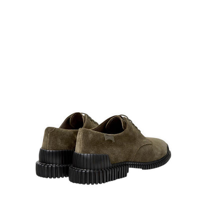 Pix Men's Flat Lace-Up Shoes - Green