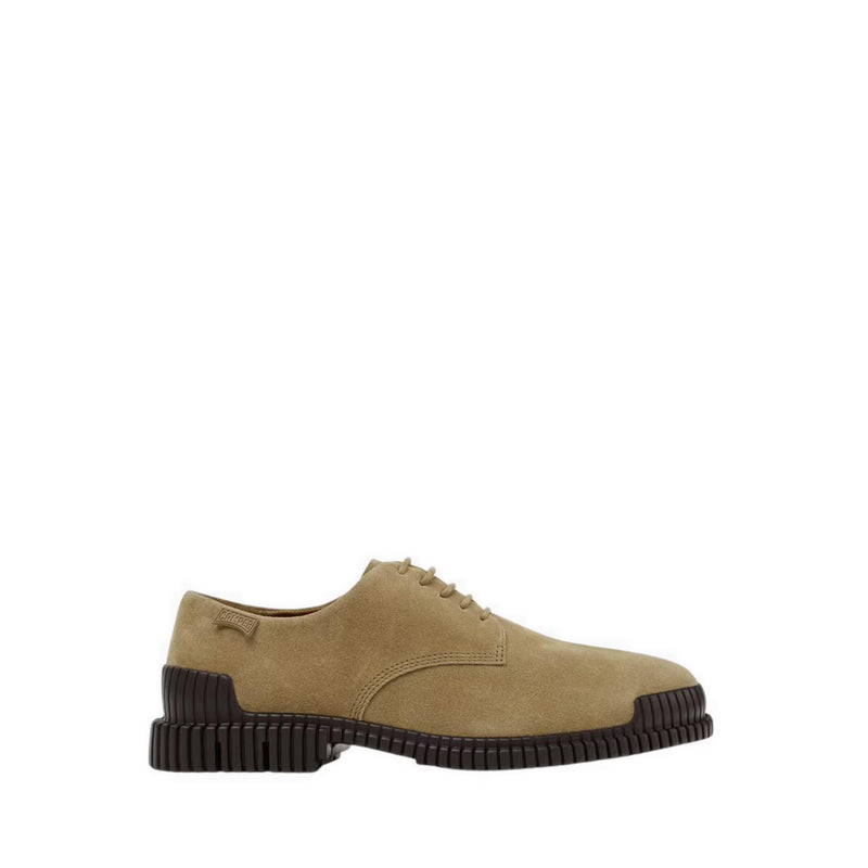 Pix Men's Flat Lace-Up Sneakers - Brown
