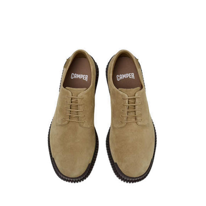 Pix Men's Flat Lace-Up Sneakers - Brown