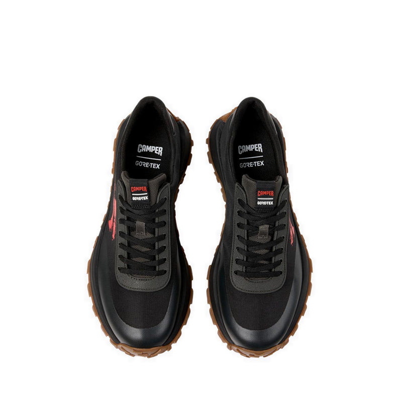 Drift Trail Men's Lace-Up Sneakers - Black
